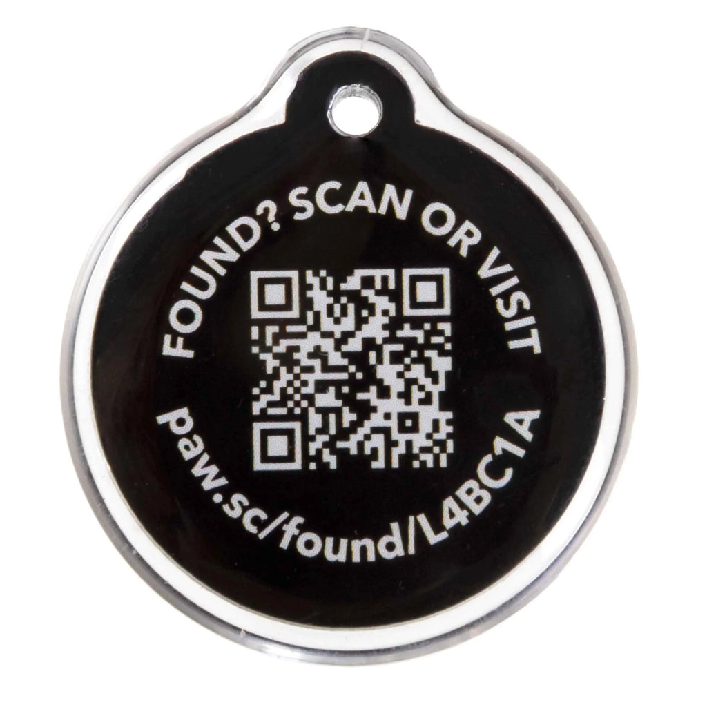 qr Smart Pet Tag for Dogs & Cats, Pair with App to Send Lost & Found Pet Alerts