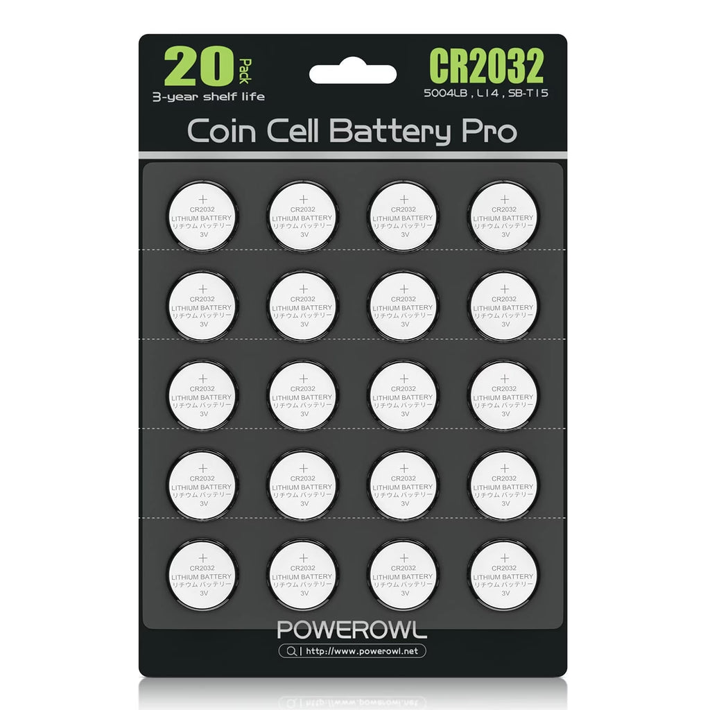 20 Pack  CR2032 Battery 3 Volt Lithium Battery
